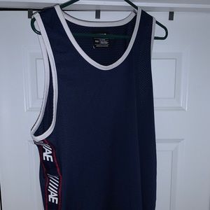 Navy American Eagle Mesh Tank